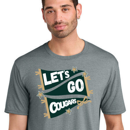 GCJ Cheer Grey Short Sleeve T