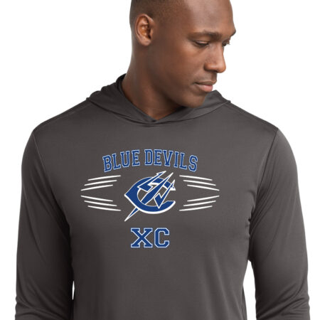 Clay High XC Dri Fit Long Sleeve Hoodie T